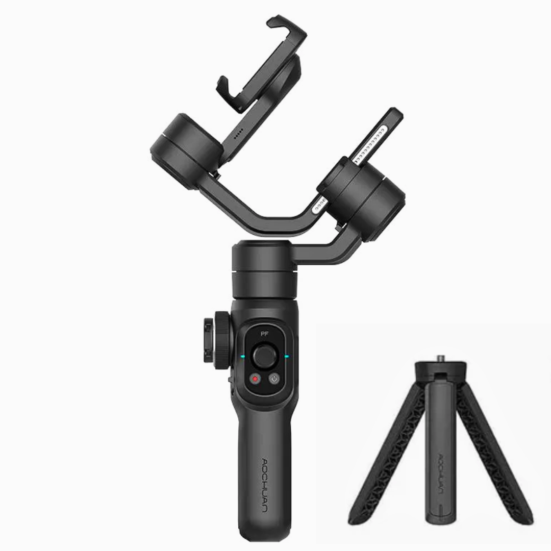 Стедікам для телефону Aochuan Professional S2 ручний 3-осьовий Чорний (SMARTS2)