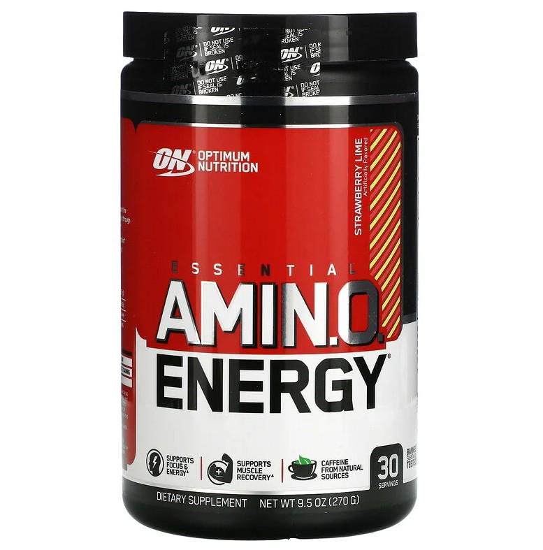 Аминокислоты Optimum Nutrition Amino Energy клубника-лайм 270 г