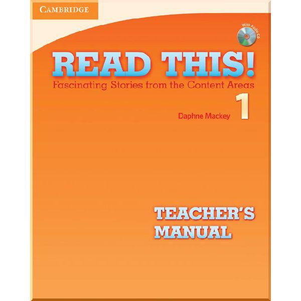 Книга Daphne Mackey "Read This! 1 Teacher's Manual with Audio CD" (ISBN:9780521747882)