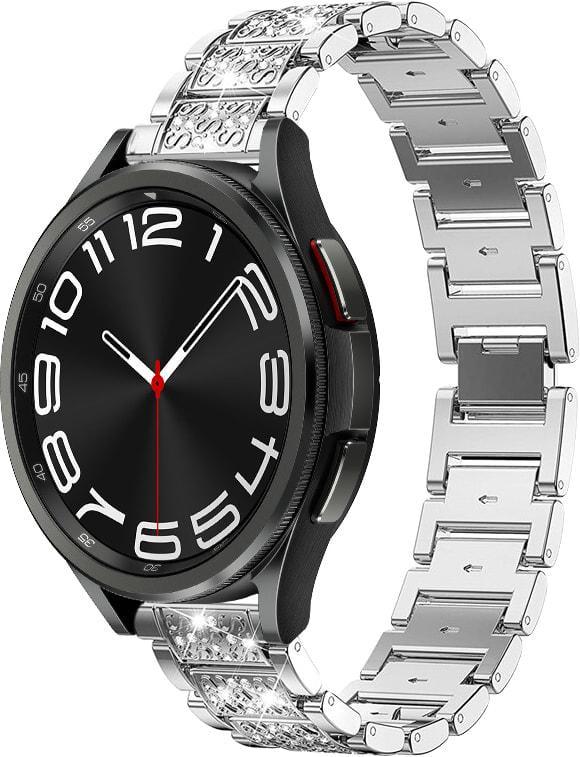 Браслет металлический Glam для Galaxy Watch 6 Classic 43 мм Silver (37645-59) Браслет металлический Glam для Galaxy Watch 6 Classic 43 мм Silver (37645-59)