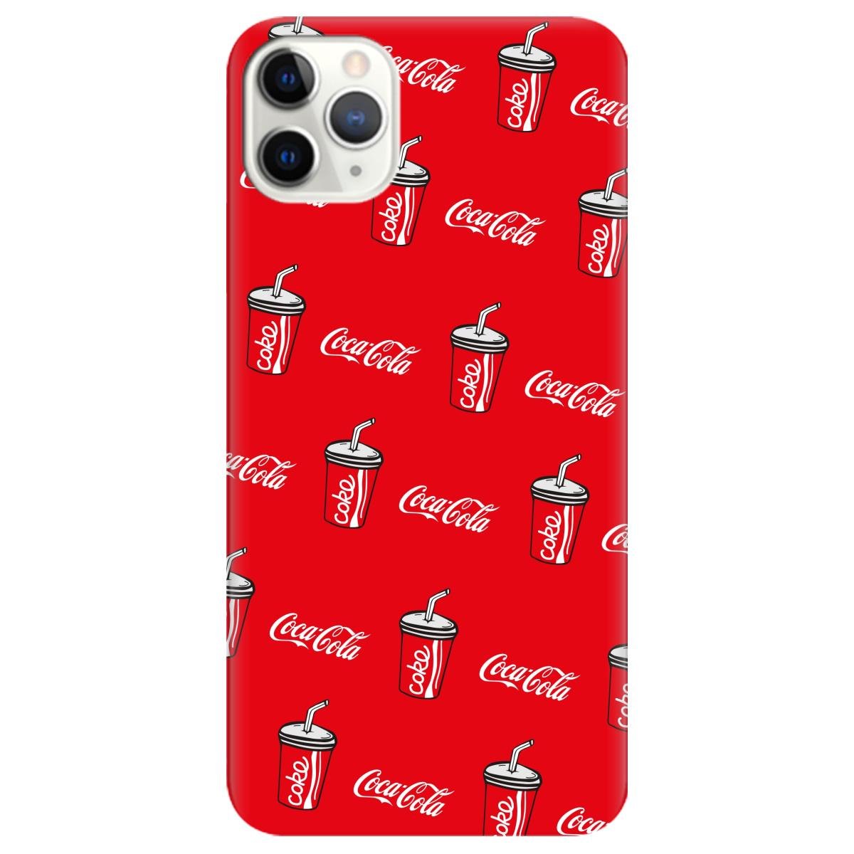 Силіконовий чохол Zorrov для Apple iPhone 11 Pro Max - Coca Cola (12150060225079625) - фото 1