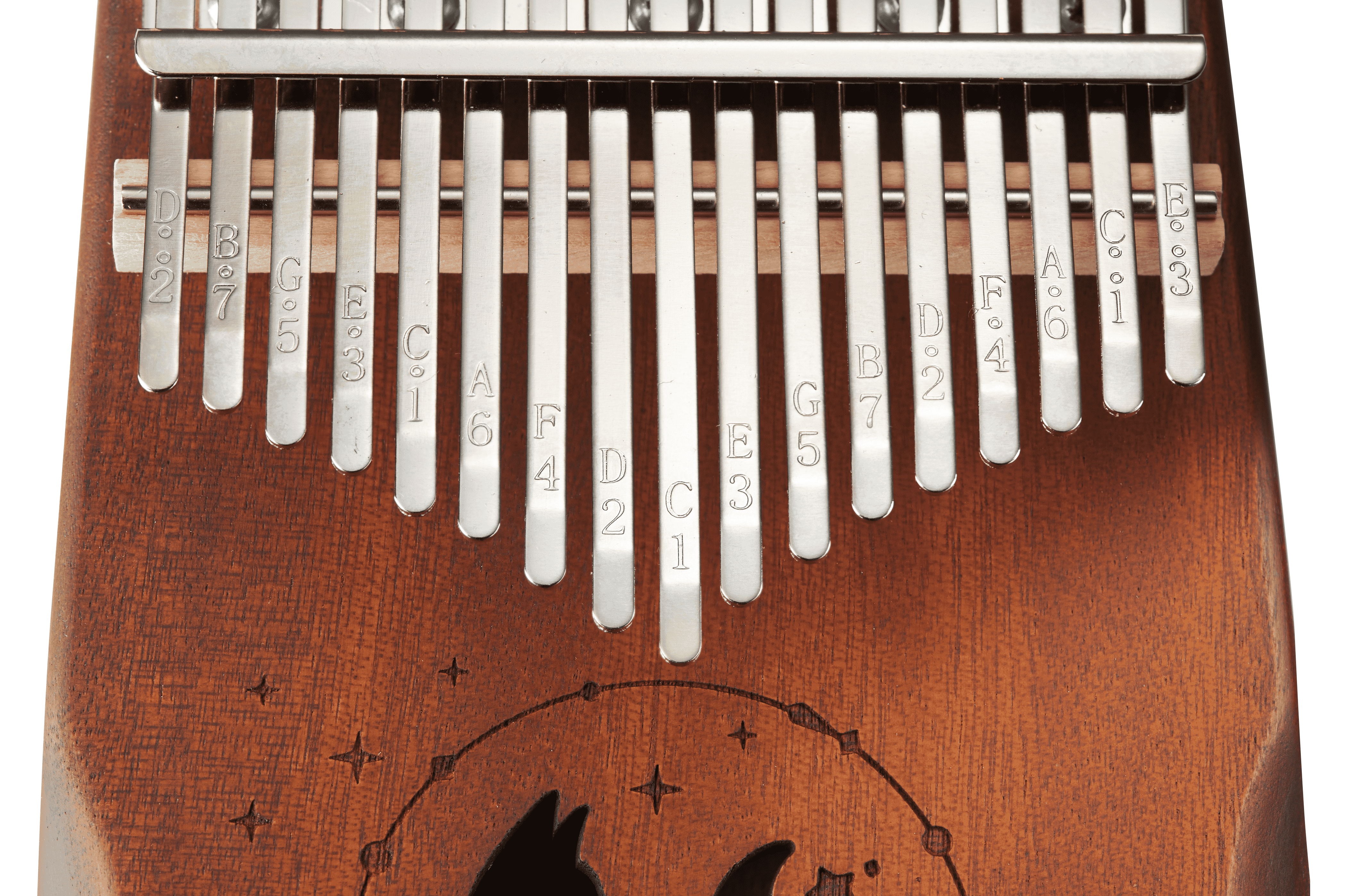 Калімба музичний інструмент Kayfovo KA-56 Пальчикове піаніно ручна робота дерево 17 клавіш (28738) - фото 4 Калімба музичний інструмент Kayfovo KA-56 Пальчикове піаніно ручна робота дерево 17 клавіш (28738) - фото 4