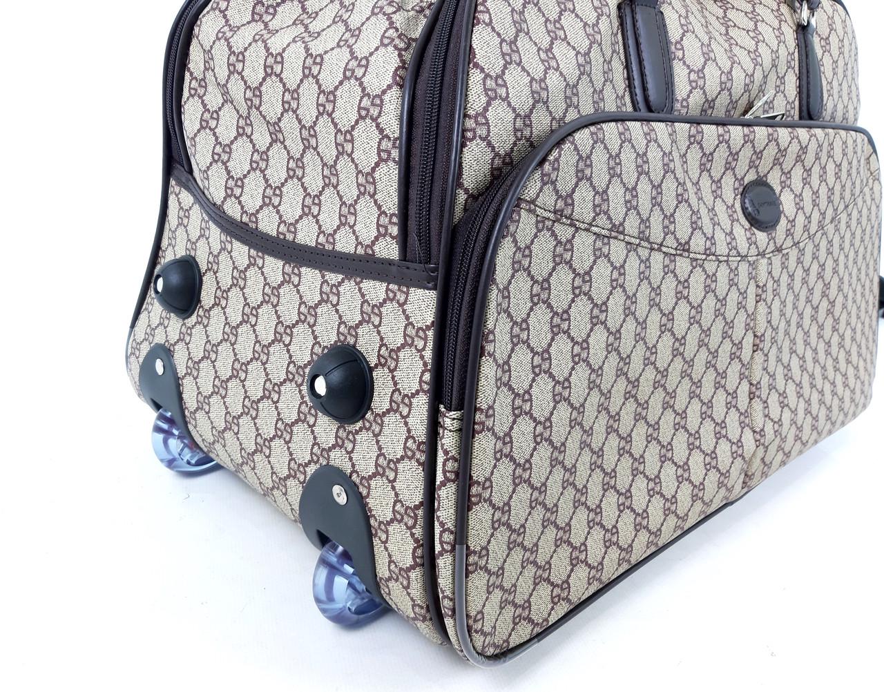 Сумка дорожня Sky Travelх55 л 54x27x35 см Кава з молоком (420-10) - фото 10 Сумка дорожня Sky Travelх55 л 54x27x35 см Кава з молоком (420-10) - фото 10