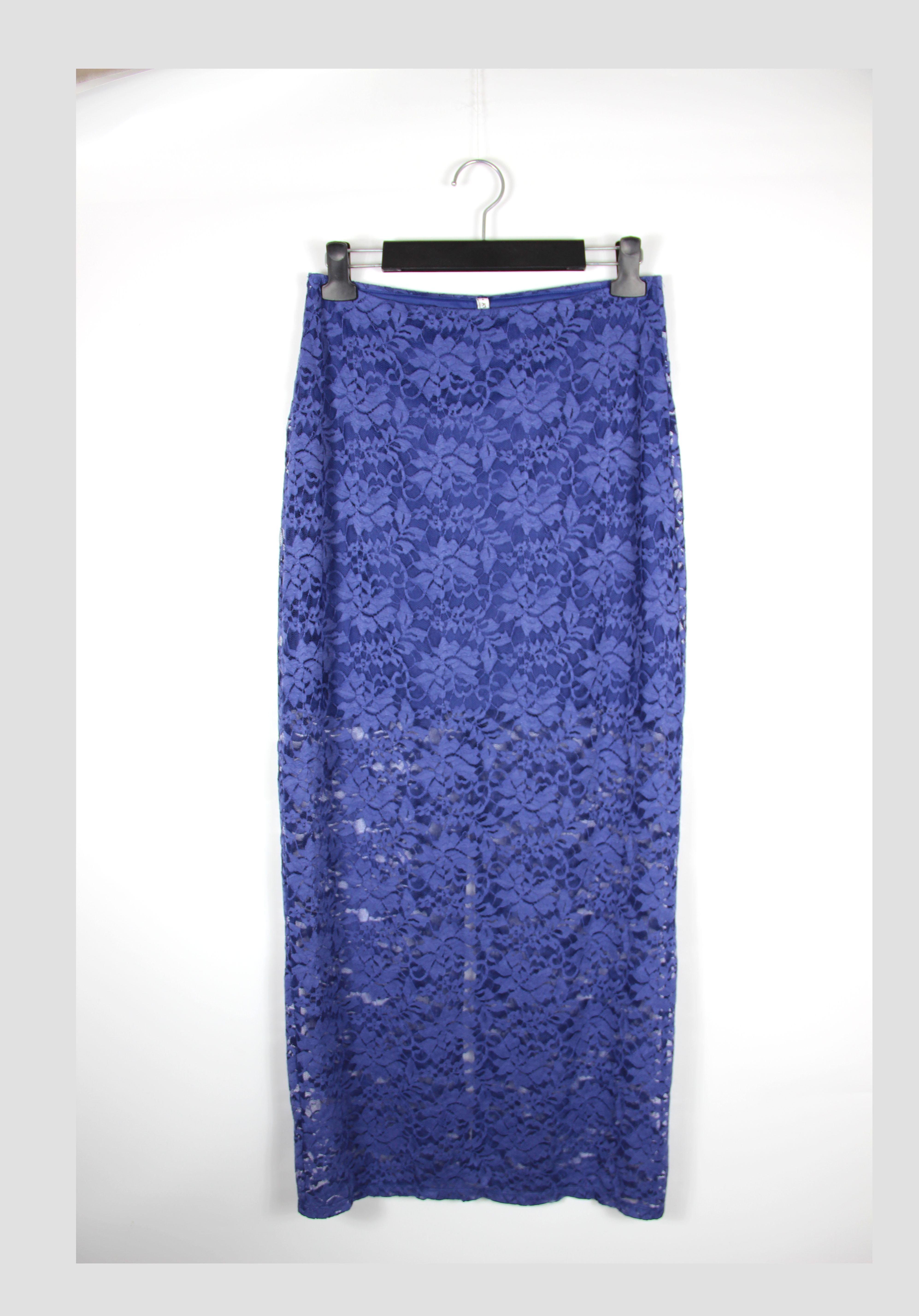 Юбка ONLY 15343440П M Синий (5715503417521)