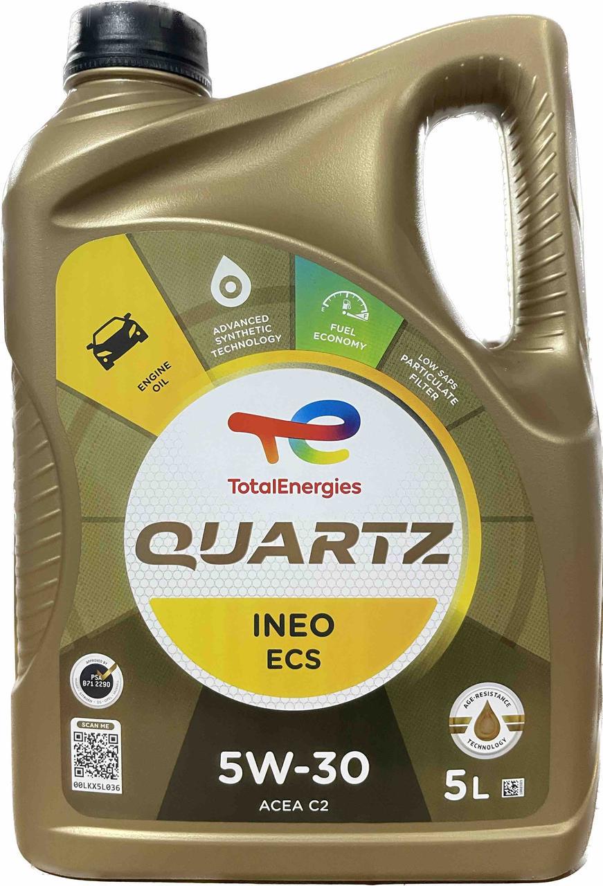 Моторное масло Total Quartz INEO ECS 5W-30 5 л (213683)