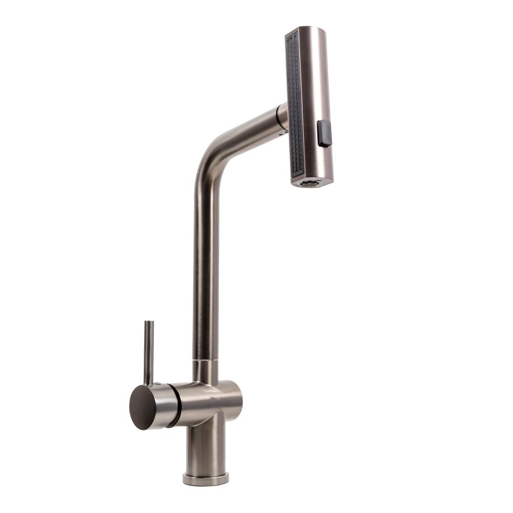 Смеситель кухонный Platinum PVD IB2013BR Черный - фото 2 Смеситель кухонный Platinum PVD IB2013BR Черный - фото 2