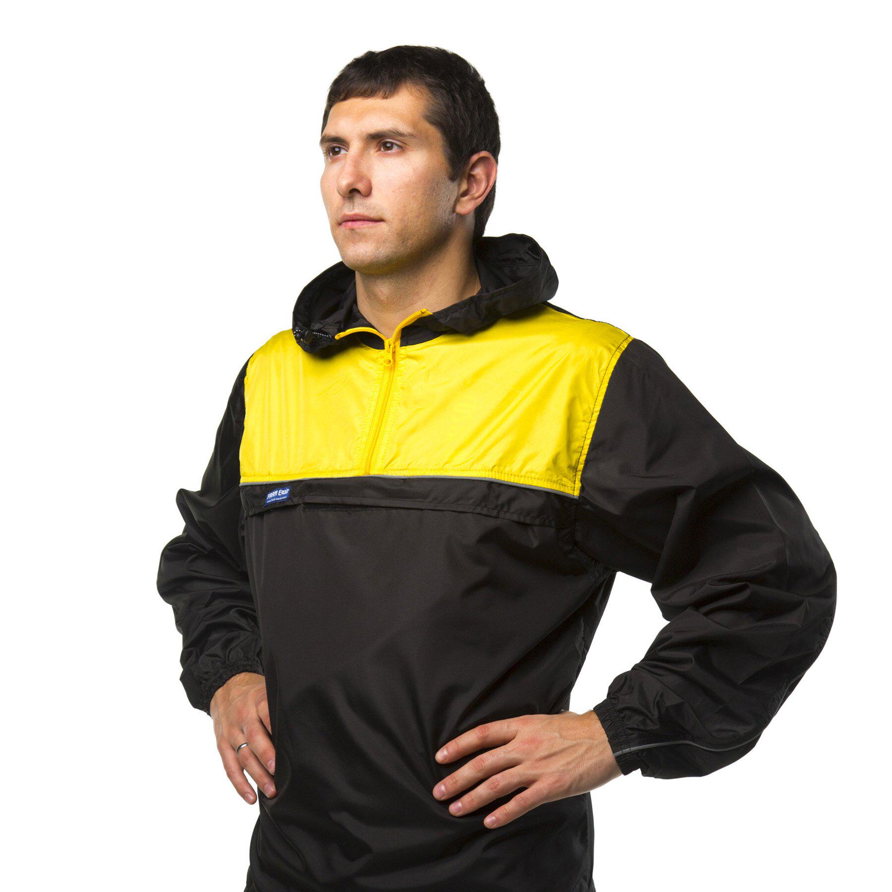 Куртка ветрозащитная Anorak M Черно-желтый (11020848) Куртка ветрозащитная Anorak M Черно-желтый (11020848)