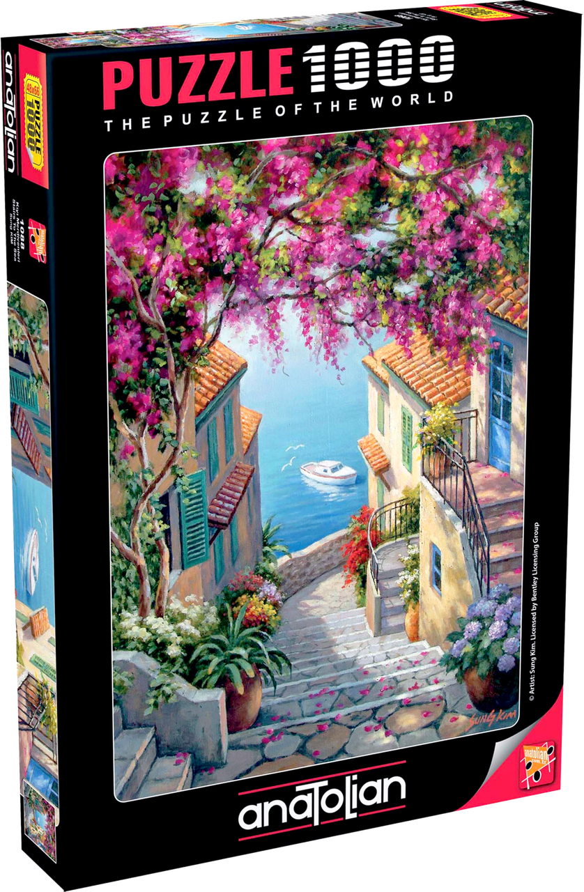 Пазлы Лестница к морю на 1000 деталей