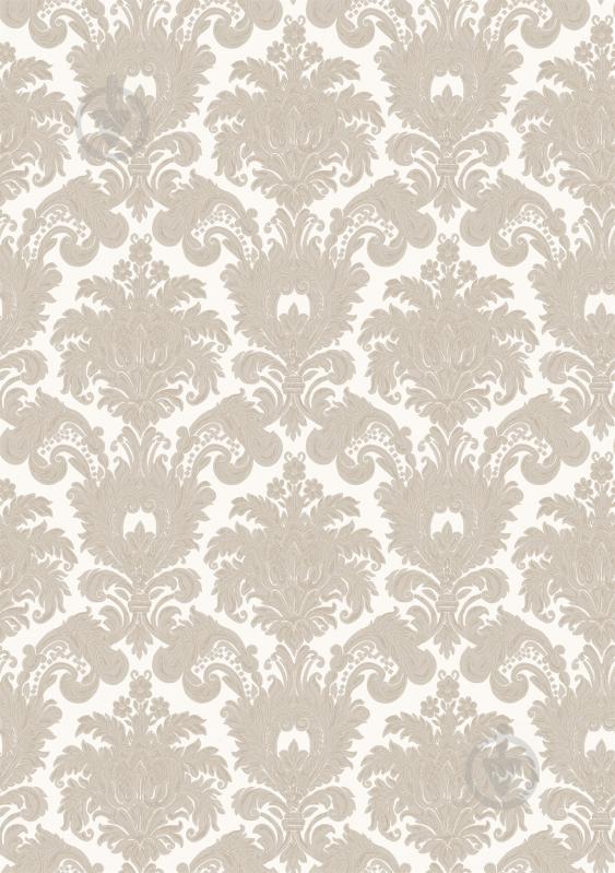 Итальянские виниловые обои на флизелиновой основе Cristiana Masi I Damaschi Кофейный (23613)