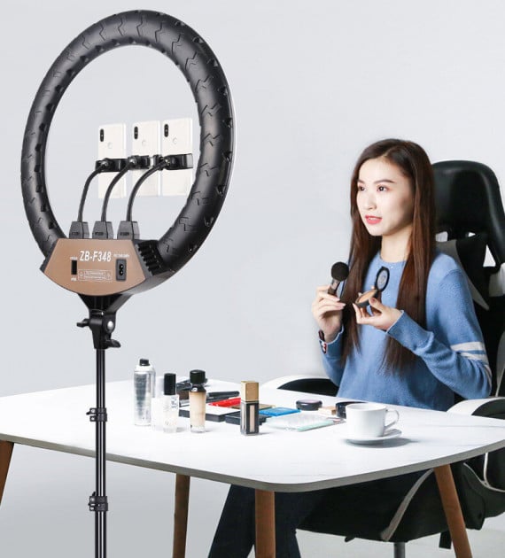 Кільцева LED лампа XPRO Live Light ZB-F348 45 см - фото 5