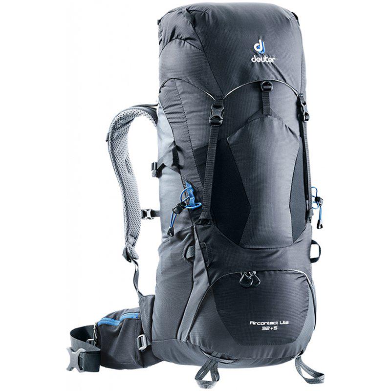 Рюкзак туристический Deuter Aircontact Lite 32+5 л Black/Graphite (43401187403)