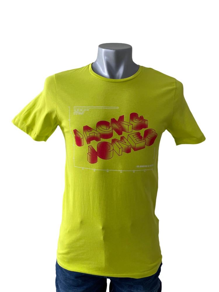 Футболка Jack & Jones 1254789x43 мужская S Салатовый