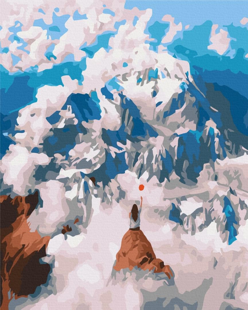 Картина по номерам Brushme Премиум На вершине мира 40x50 см (PBS31955)