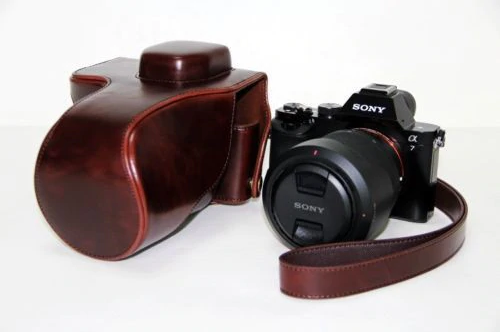 Футляр-чехол для фотоаппаратов Sony A7 A7S A7R защитный Кофейный (1025872888)