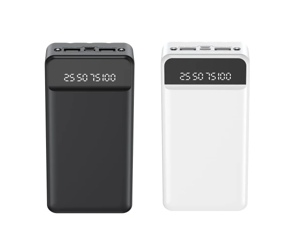 Батарея портативная XO PR163 emergency lighting 20000 mAh White - фото 2 Батарея портативная XO PR163 emergency lighting 20000 mAh White - фото 2