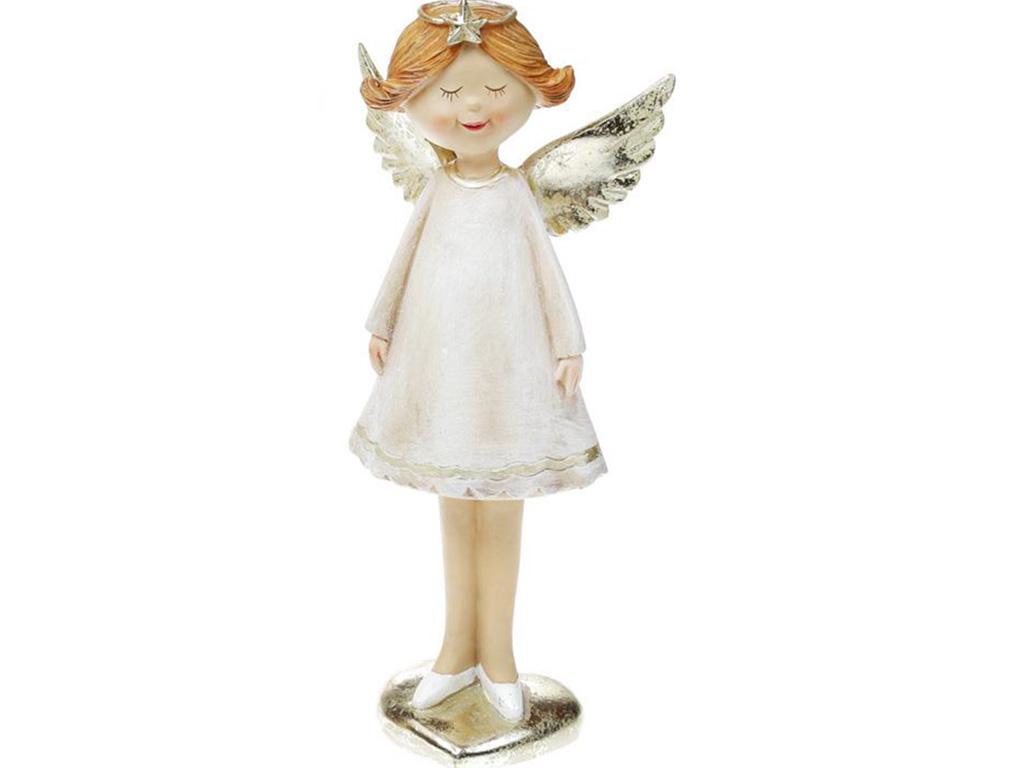 Фигурка декоративная Ангел в платье шампань 28 смBD-823-777