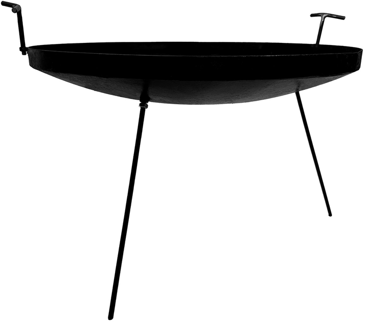 Сковорода конусная Metalzavod из стали из диска 4 мм 60 см Черный (57-17-Sk60) Сковорода конусная Metalzavod из стали из диска 4 мм 60 см Черный (57-17-Sk60)