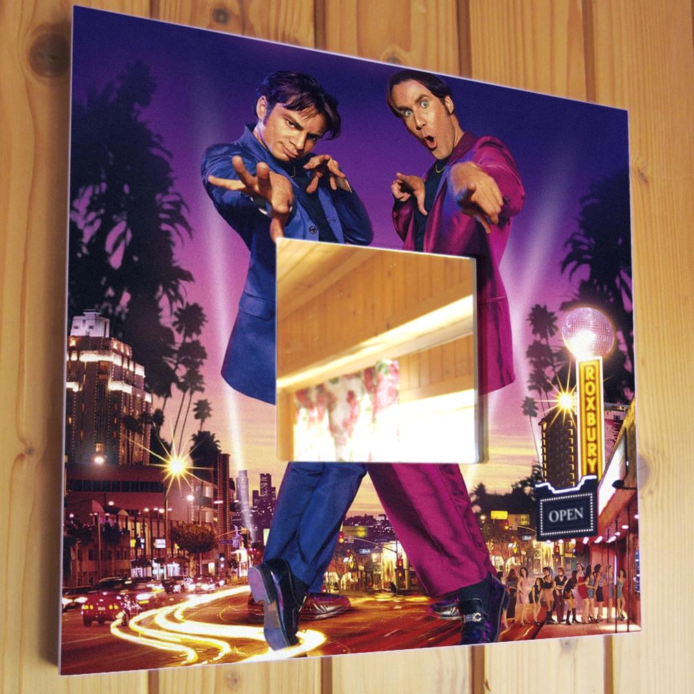 Зеркало настенное декоративное Фильм Ночь в Роксбери 260х260 мм (M04705)