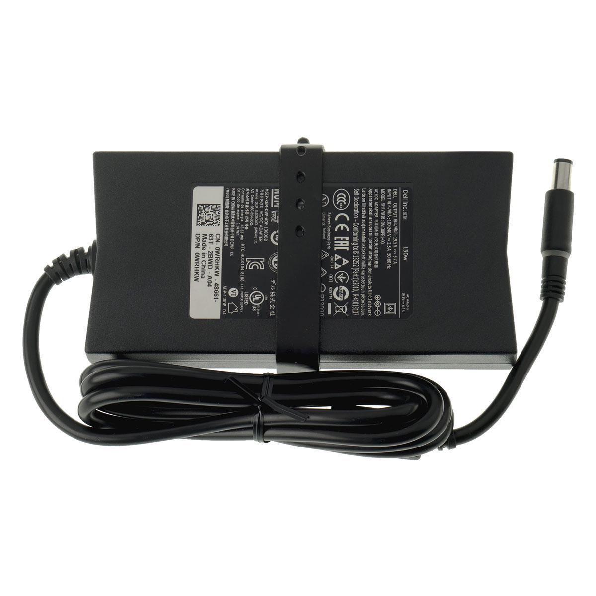 Блок питания для ноутбука Dell SLIM 19,5V 6,7A 130W 3 hole без кабеля 7,4х5,0 мм Black (213829)