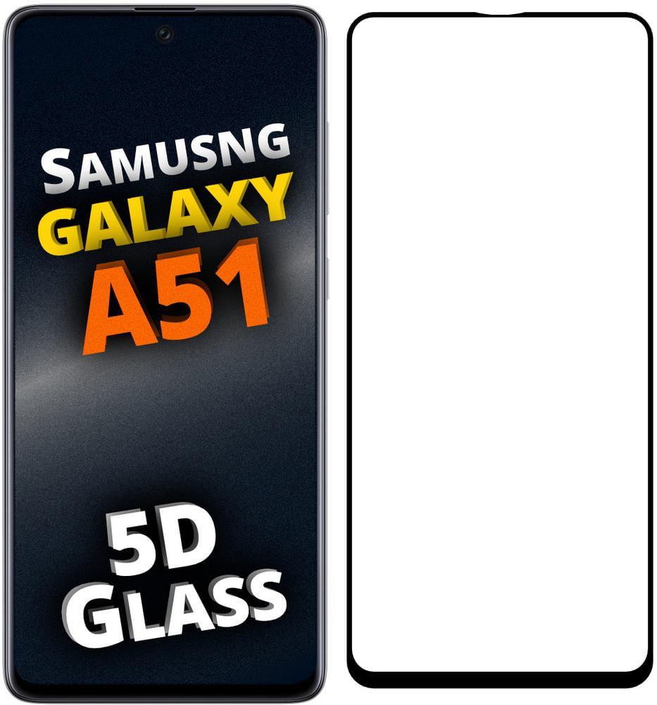 5D стекло Samsung Galaxy A51 A515 (Защитное Full Glue) Black (13628)