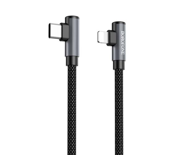 Кабель Data Borofone BU50 elbow magnetic PD27W Type-C-Lightning 1 м Black (066941991111129) Кабель Data Borofone BU50 elbow magnetic PD27W Type-C-Lightning 1 м Black (066941991111129)