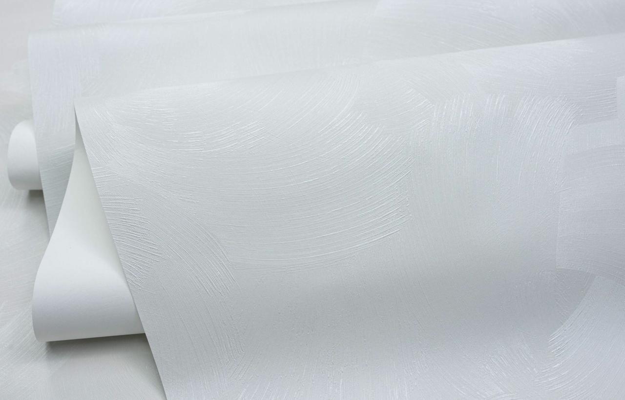 Обои флизелиновые SINTRA Savoy UNI 512579 фон винил горячего тиснения 1,06х10,05 м Серый