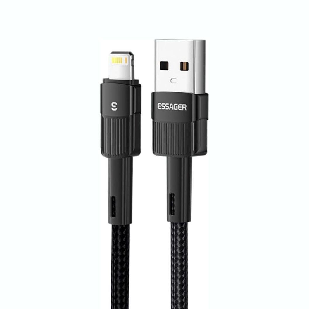 Кабель Essager Star Lightning USB 20 Вт 1 м Черный (EXCL-XC01)