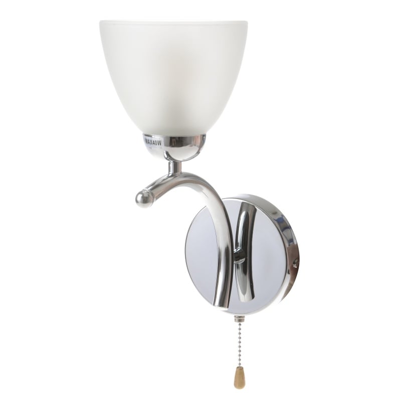 Бра Brille LK-077W/1 E14 CH (L66-032)