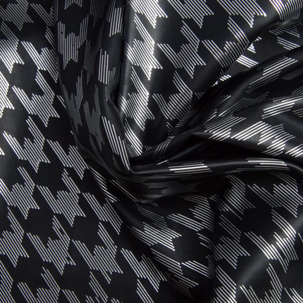 Ткань искусственная кожа D&G Серебряный (10457)