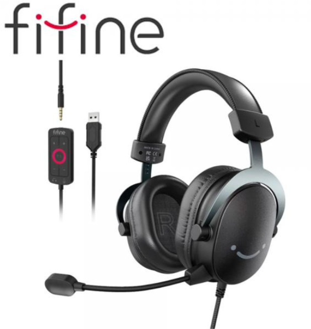 Навушники FIFINE H9 Чорний - фото 2 Навушники FIFINE H9 Чорний - фото 2