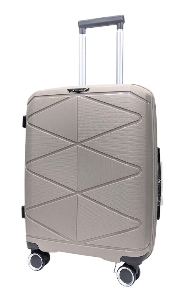 Валіза мала під ручну поклажу Madisson Snowball 51304 поліпропілен S Шампань