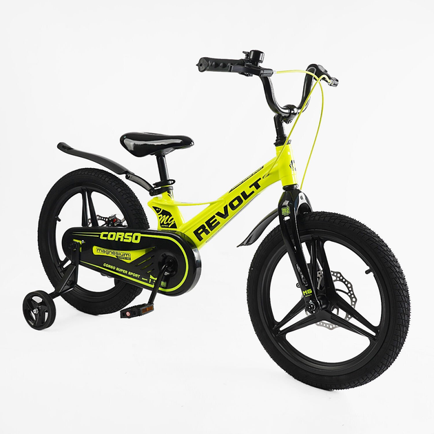 Детский велосипед двухколесный Corso Revolt MG-18340 18" (25393365)