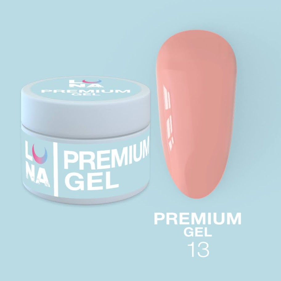 Гель Luna Moon Premium Gel №13 30 мл - фото 3 Гель Luna Moon Premium Gel №13 30 мл - фото 3