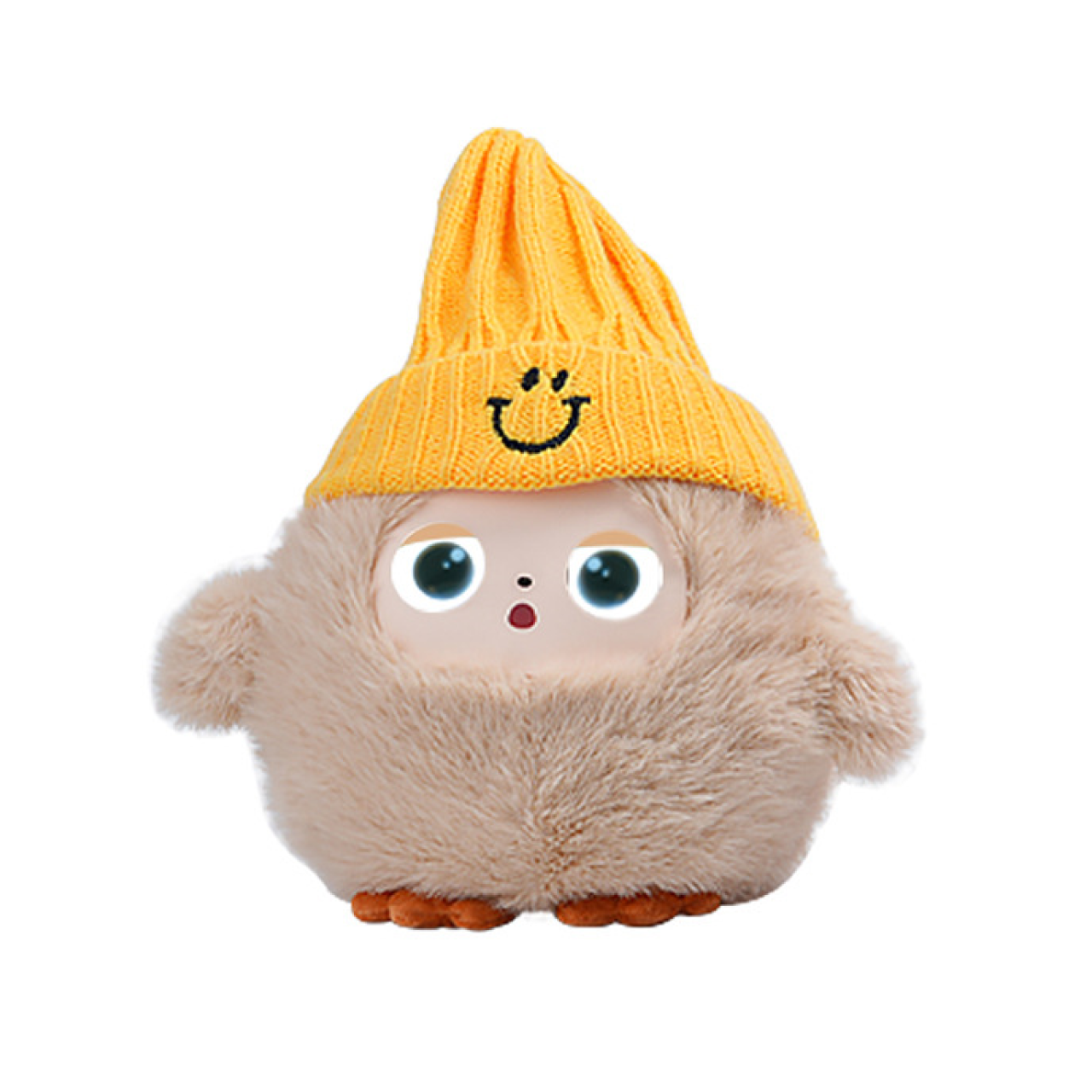 Игрушка с искусственным интеллектом для детей Лабубу с голосовым управлением Желтый