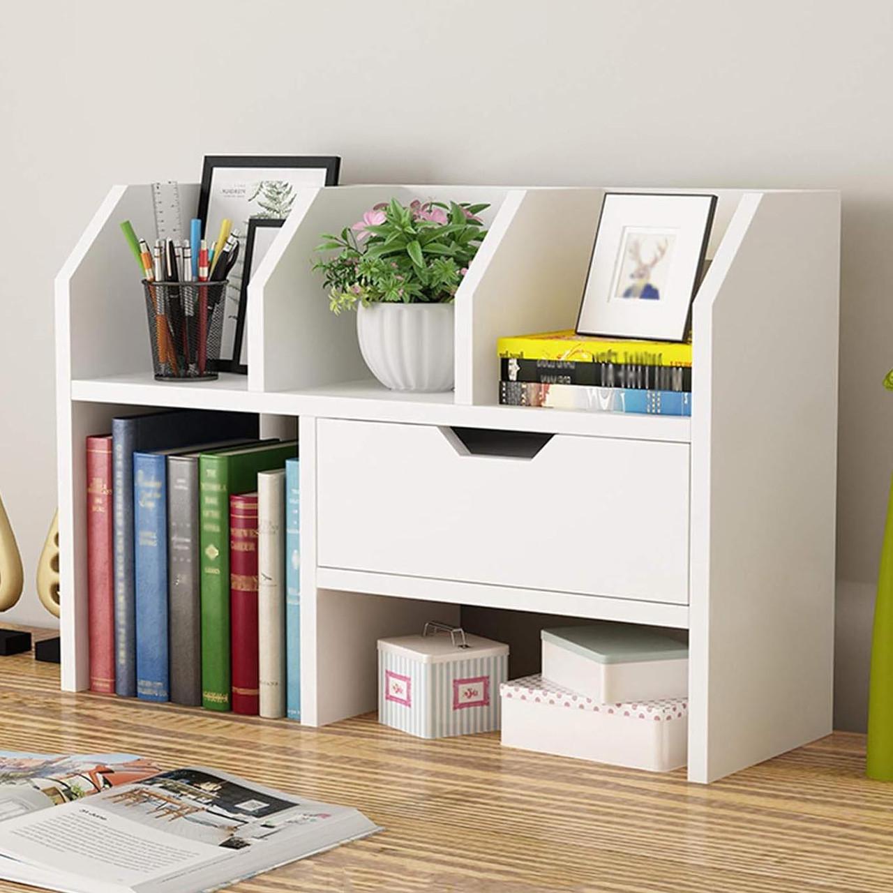 Полиця-надбудова настільна з дерева Ламберел зефір (АКД-019120)