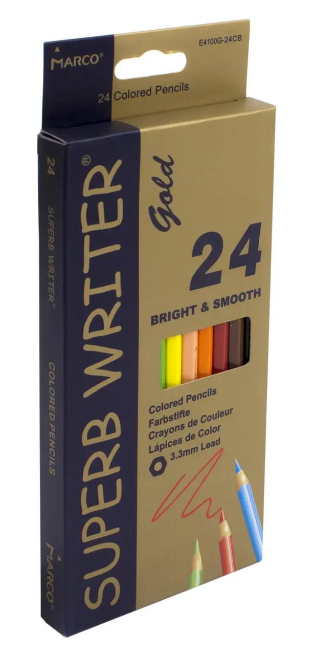Карандаши цветные Marco Superb Writer Gold 24 цвета