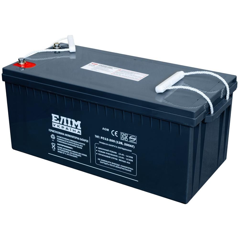 Аккумуляторная батарея Елім Україна AGM FC-12-200 200 Ah (29879962)