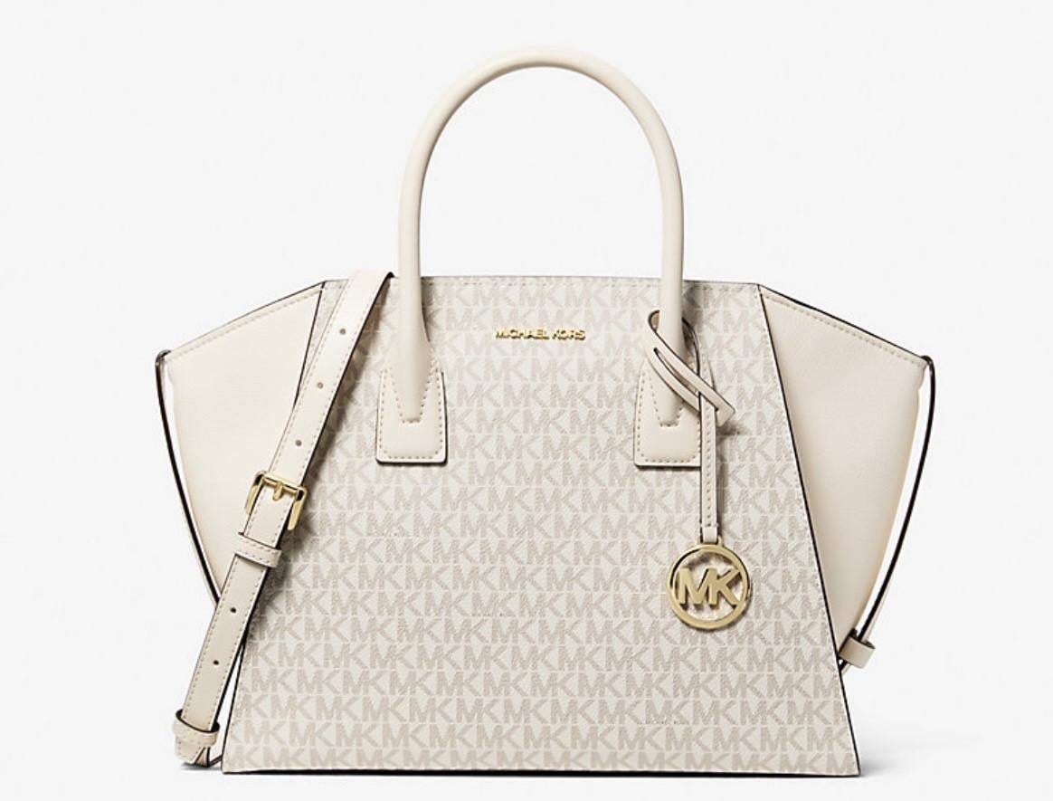 Сумка сетчел Michael Kors Avril Large Signature Logo Satchel (35F4G4VS3B)