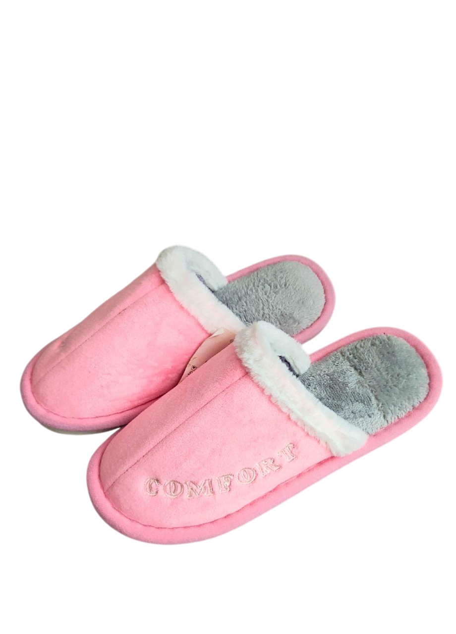 Тапочки теплые Classic Slipper р. 36 23 см Розовый (7232)