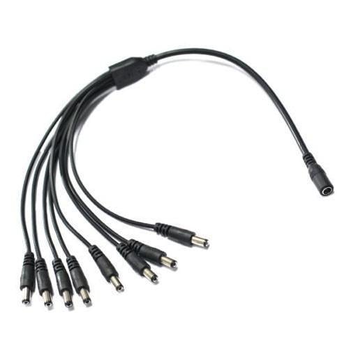 Разветвитель питания CCTV 1x8 5,5x2,1 мм Разветвитель питания CCTV 1x8 5,5x2,1 мм