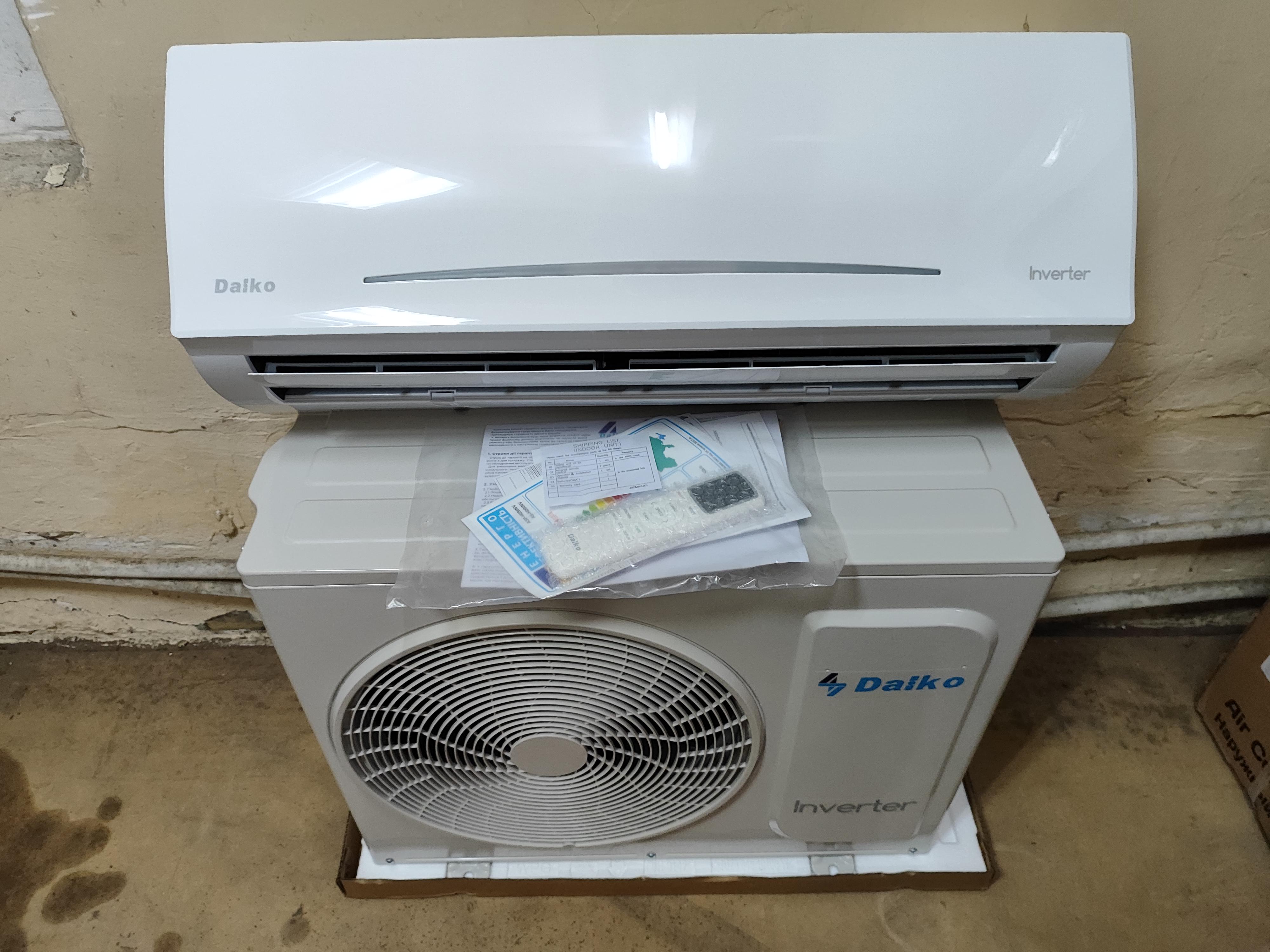 Кондиционер Daiko ASP-H09INV/AS-H09INV - фото 5 Кондиционер Daiko ASP-H09INV/AS-H09INV - фото 5