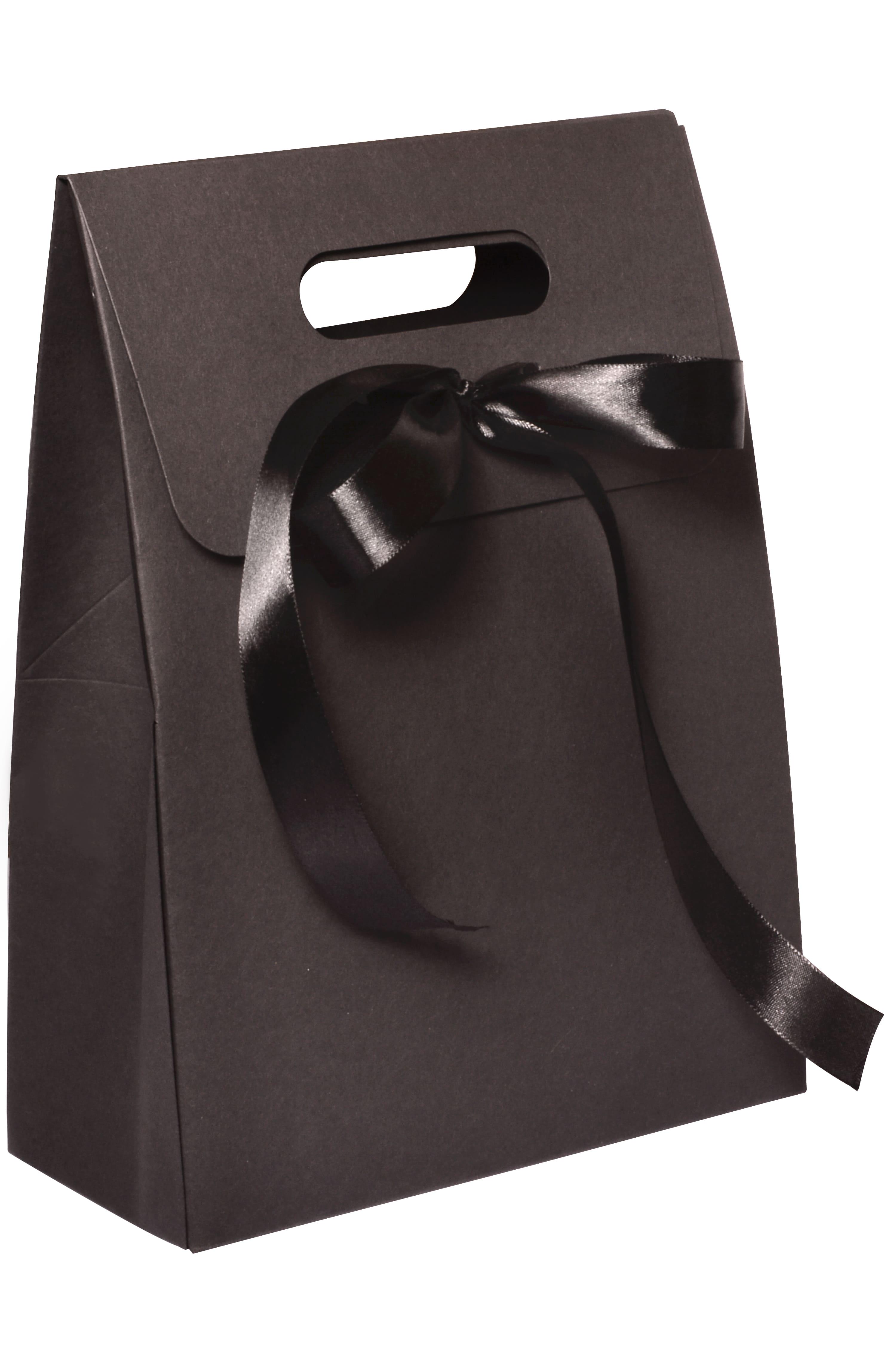 Коробка подарочная с бантом 30х22х10 см Черный (368339928) - фото 2 Коробка подарочная с бантом 30х22х10 см Черный (368339928) - фото 2