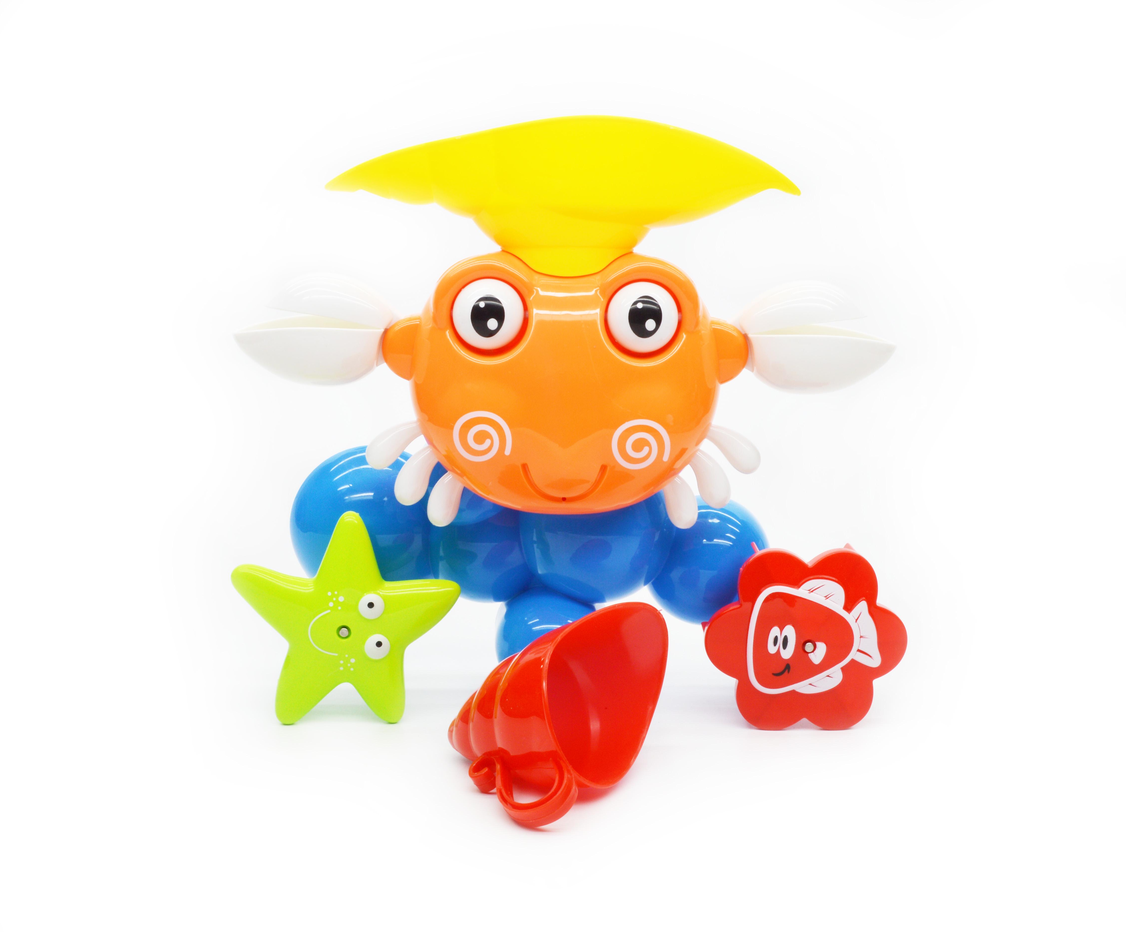 Водопадик для ванны Краб на присосках