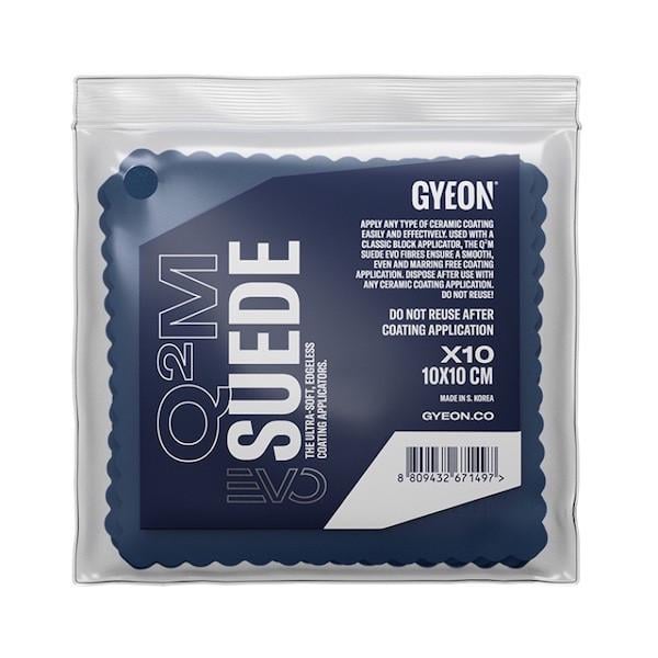 Салфетка для нанесения защитных покрытий фибра замшевая Gyeon Q²M Suede 10x10 см 10 шт. Салфетка для нанесения защитных покрытий фибра замшевая Gyeon Q²M Suede 10x10 см 10 шт.