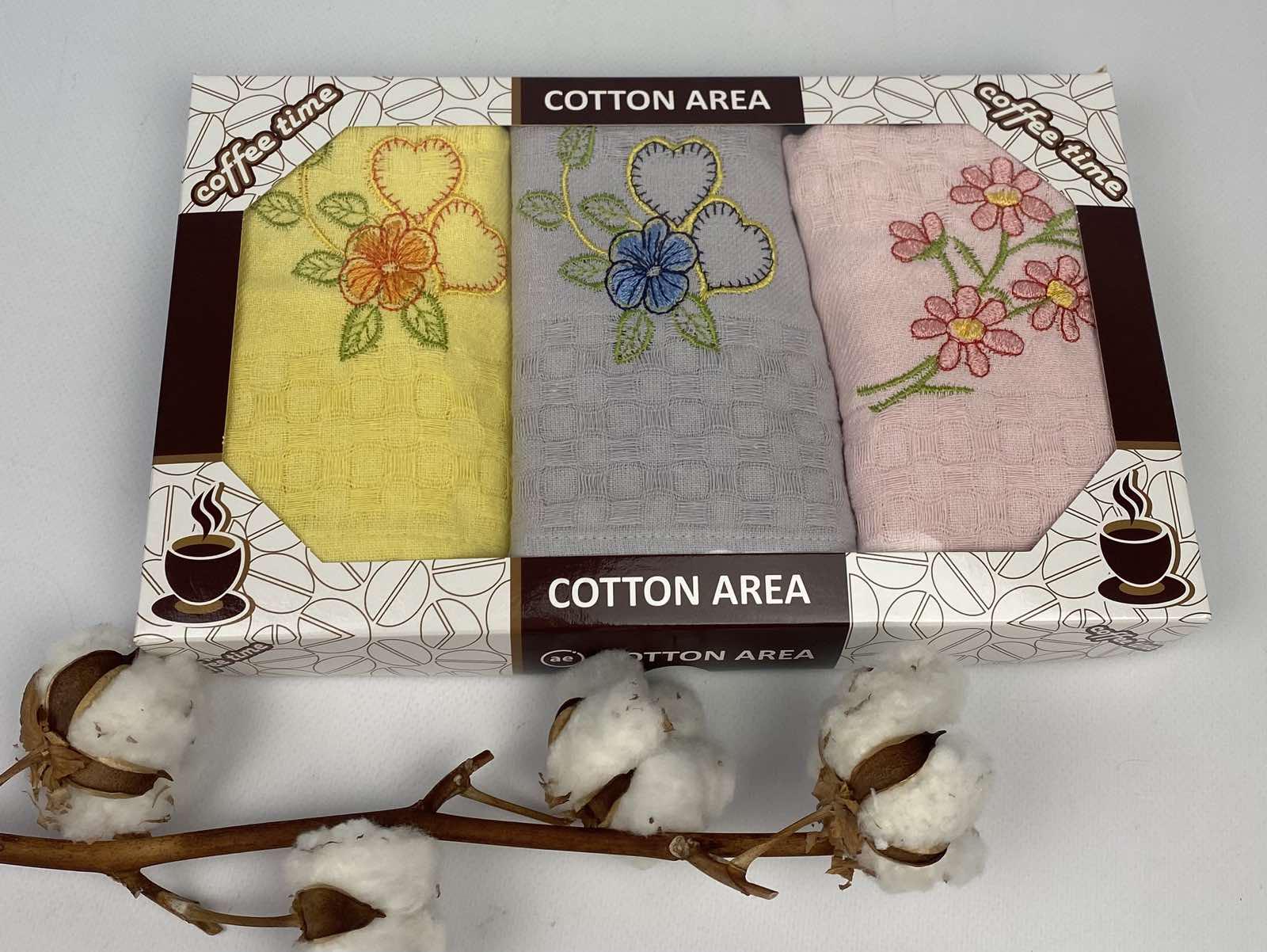 Набор вафельных полотенец Meteor Fresh Fruits 7 3 шт. (CN22967)