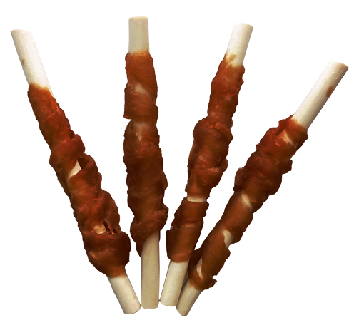 Лакомство для собак Кронтес кальциевые палочки с уткой 100 г (ml21/100)