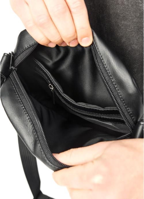 Мужская сумка-мессенджер Sambag через плечо из экокожи Черный (906023719) - фото 6 Мужская сумка-мессенджер Sambag через плечо из экокожи Черный (906023719) - фото 6