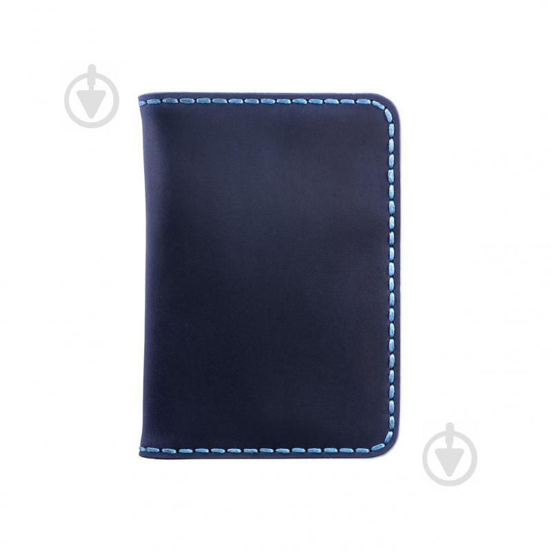 Вертикальное мини-портмоне Royal V6 Темно-синий (as130503)