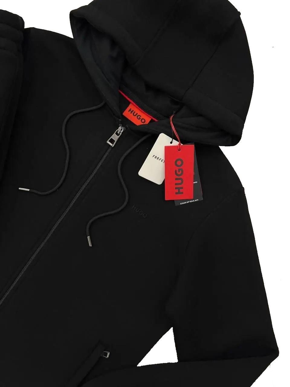 Костюм утепленный спортивный мужской Hugo Boss HB-705-901BL 3XL - фото 2 Костюм утепленный спортивный мужской Hugo Boss HB-705-901BL 3XL - фото 2