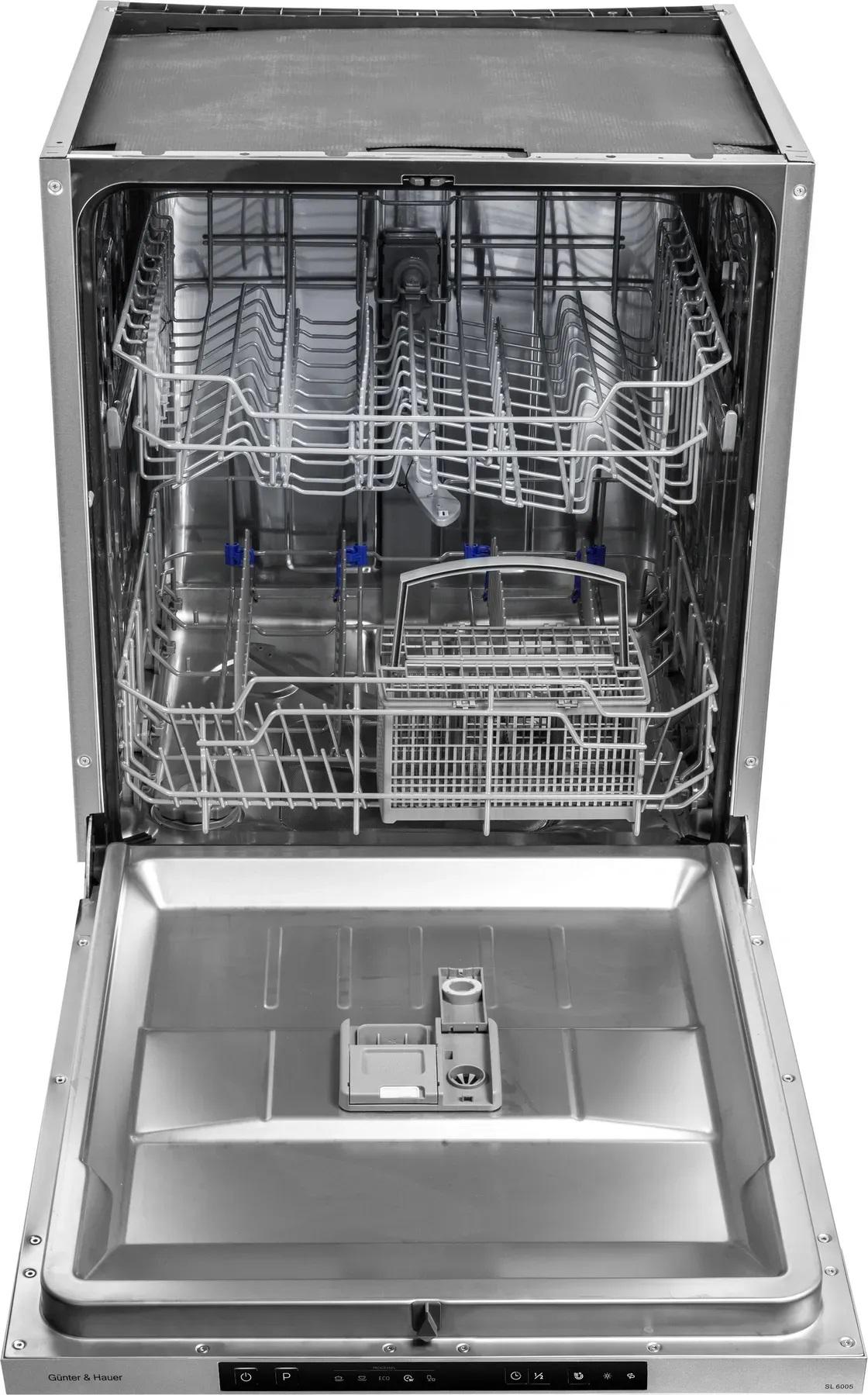 Встраиваемая посудомоечная машина Gunter&Hauer SL 6005 экономична современная 60 см - фото 3